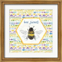 Framed Bee Harmony VI
