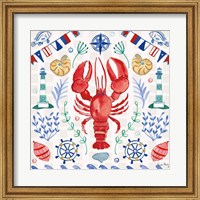 Framed Maritime Delight III