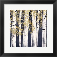 Framed Fresh Forest Indigo III