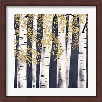 Framed Fresh Forest Indigo III