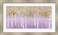 Framed Shimmering Forest Lavender Crop