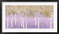 Framed Shimmering Forest Lavender Crop