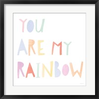 Framed Lets Chase Rainbows X