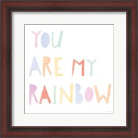 Framed Lets Chase Rainbows X