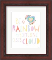 Framed Lets Chase Rainbows II