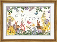 Framed Easter Garden I Bow Tie