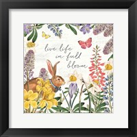 Framed Easter Garden II Bow Tie