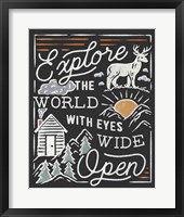 Adventurous IV Black Framed Print