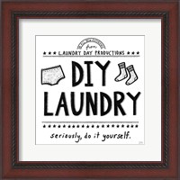Framed DIY Laundry