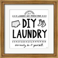 Framed DIY Laundry