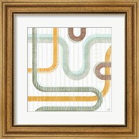 Framed Subway Lines II