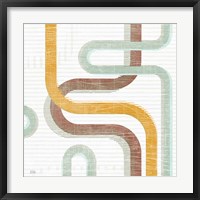 Subway Lines I Framed Print