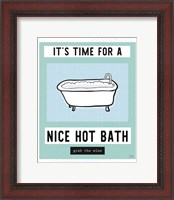 Framed 'Hot Bath' border=
