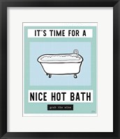 Framed 'Hot Bath' border=
