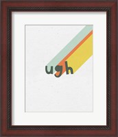 Framed Rainbow Words II