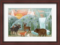 Framed Woodland Forest I