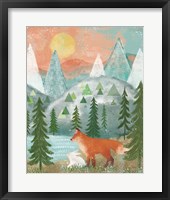 Woodland Forest V Framed Print