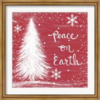 Framed Peace on Earth Trees