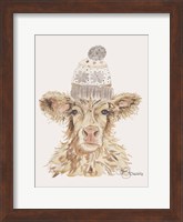 Framed Cozy Cow