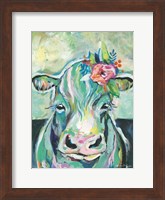 Framed Sweet Cow