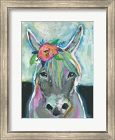 Framed Sweet Donkey