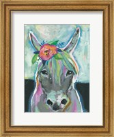 Framed Sweet Donkey