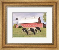 Framed Henderson Cows