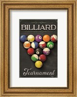 Framed Billiards Tournament