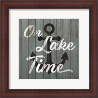 Framed On Lake Time