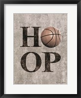 Framed Basketball HOOP