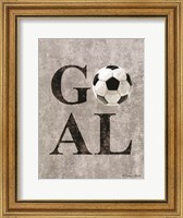 Framed Soccer GOAL