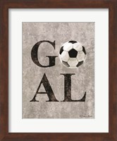 Framed Soccer GOAL