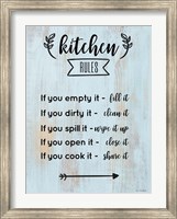 Framed Kitchen Rules