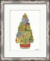 Framed Santa's Succulents