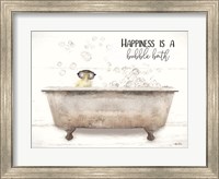 Framed Happiness Bubble Bath
