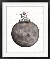 Framed Bike on Moon