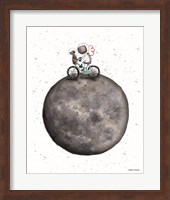 Framed Bike on Moon
