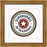 Framed Superhero in Training