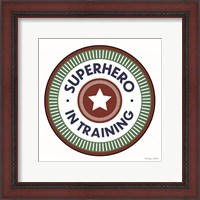 Framed Superhero in Training