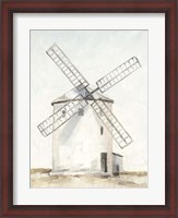 Framed European Windmill I