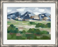 Framed Blue Ridge Valley I