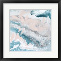 Framed 'Pastel Swirl II' border=