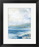 Framed Rocky Shoreline