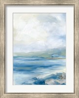 Framed Rocky Shoreline