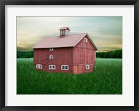 Framed Barn Scene XII