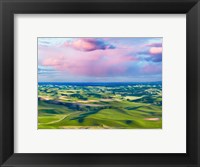 Framed Farmscape Photo I