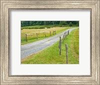 Framed Country Road Photo III