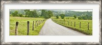 Framed Country Road Panorama I
