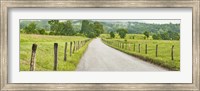 Framed Country Road Panorama I