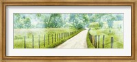 Framed Country Road Panorama II